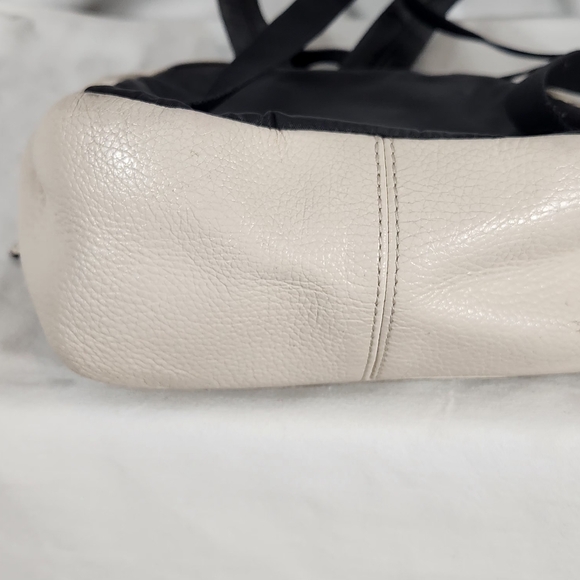 Coach Court Ivory Pebbled Leather Mini Backpack. Nice! - Picture 9 of 10